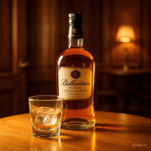 ballantines (finest blended scotch whiskey)