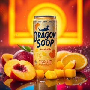dragon soop (peach & mango lemonade)